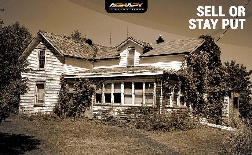 Rebuilding your old home vs. buying a new home